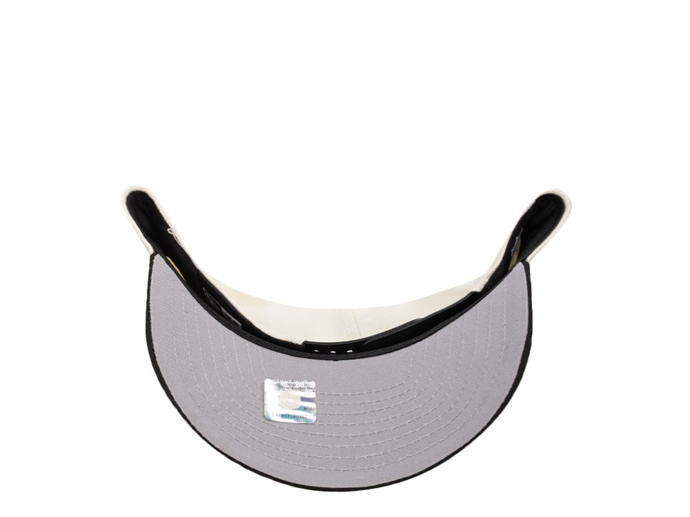 New Era Las Vegas Raiders 50th Anniversary Chrome Two Tone 9Fifty A Frame Snapback Casquette