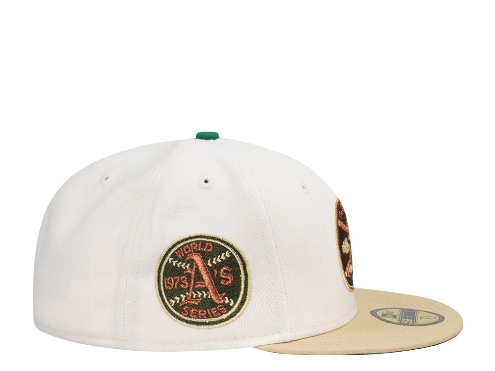 New Era Oakland Athletics World Series 1973 Sneaky Two Tone Throwback Edition 59Fifty Fitted Casquette