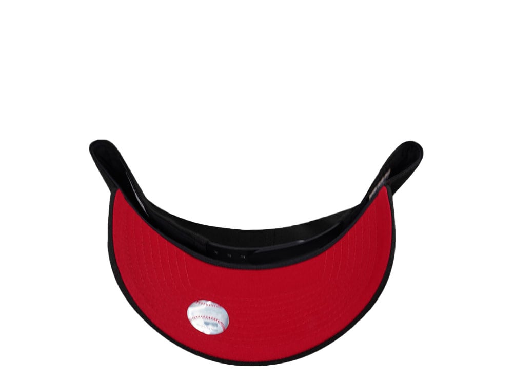 New Era Los Angeles Dodgers 40th Anniversary Black Out Red Edition 9Forty A Frame Snapback Casquette