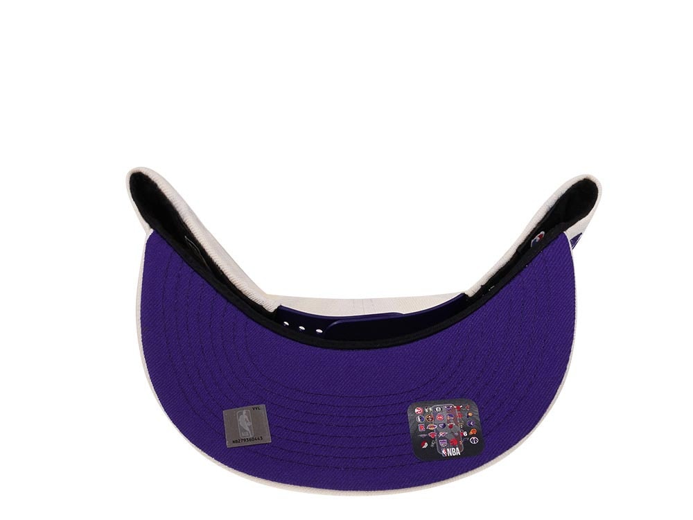 New Era Utah Jazz Bear Chrome White Edition 9Fifty Snapback Casquette