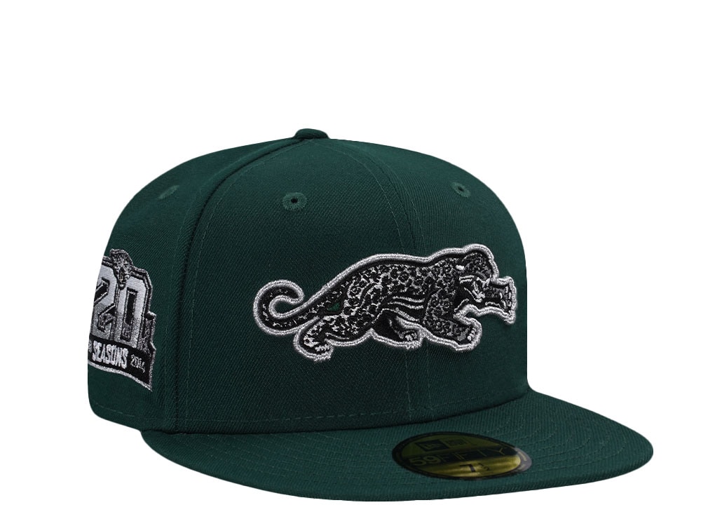 New Era Jacksonville Jaguars 20 Seasons Racing Green Prime Edition 59Fifty Fitted Casquette