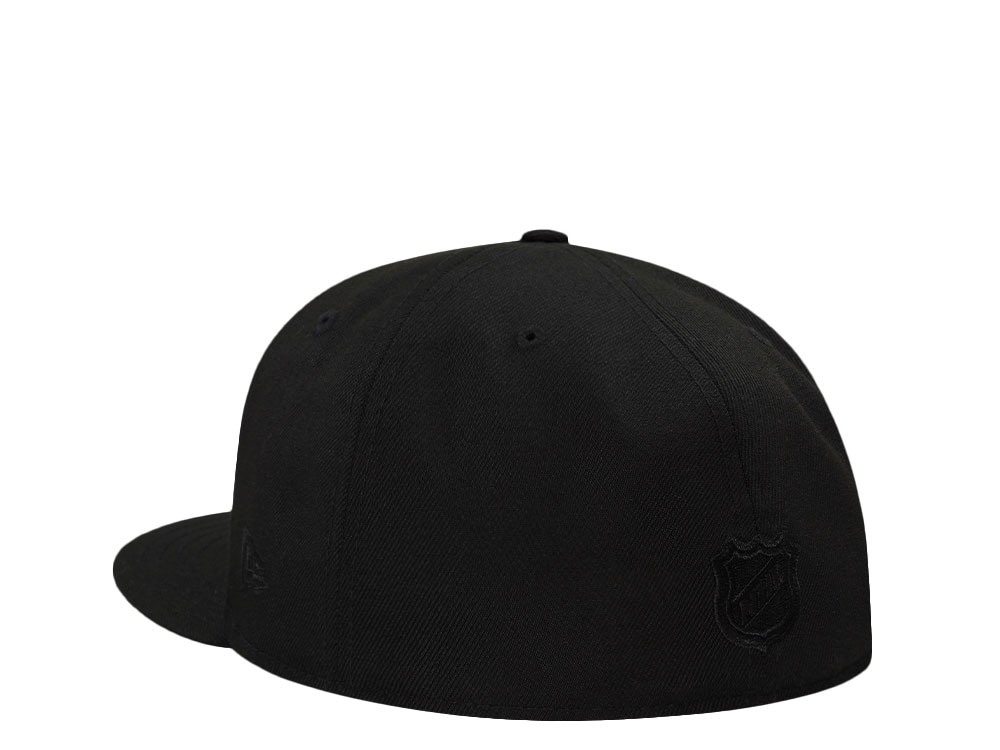 New Era Anaheim Ducks 30th Anniversary Blackout Orange Laser Prime Edition 59Fifty Fitted Casquette