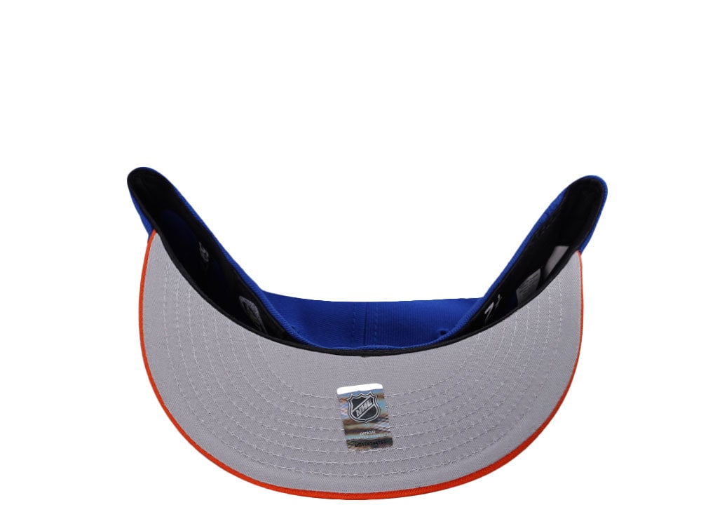 New Era Edmonton Oilers Heritage Classic 2016 Blue Two Tone Edition 59Fifty Fitted Casquette