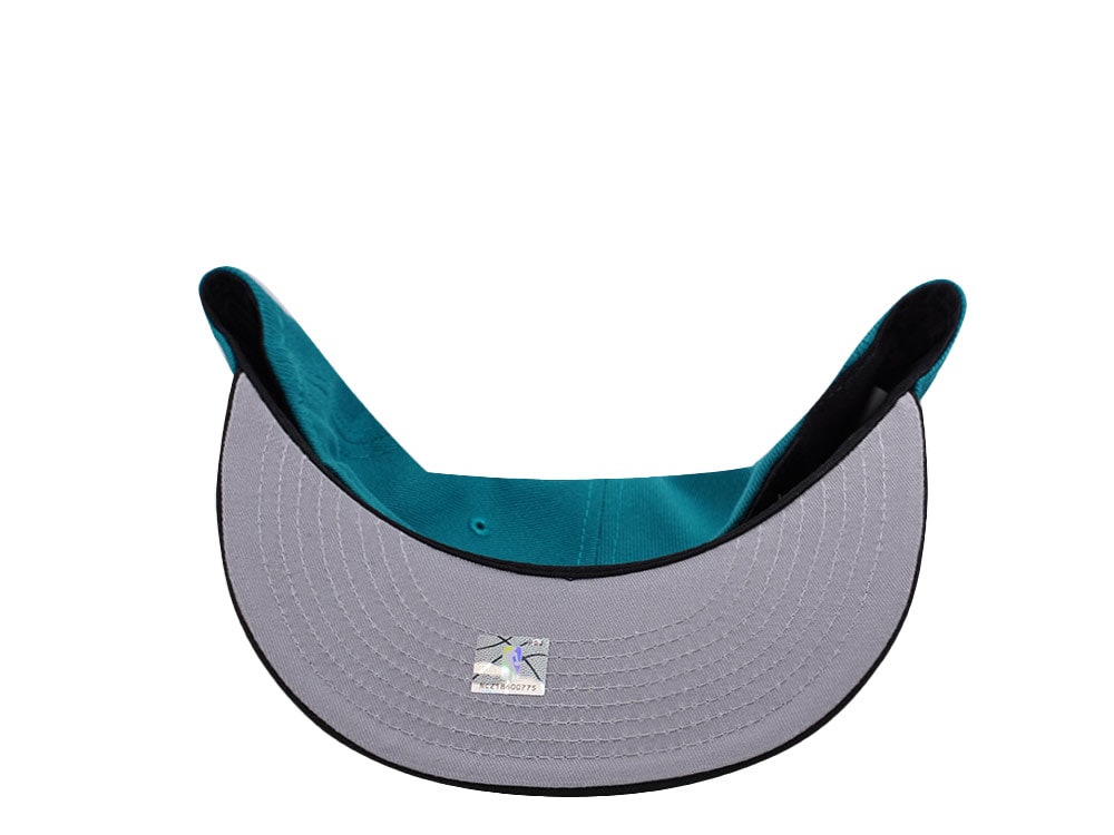 New Era Detroit Pistons 50th Anniversary Aqua Teal Two Tone Edition 59Fifty Fitted Casquette