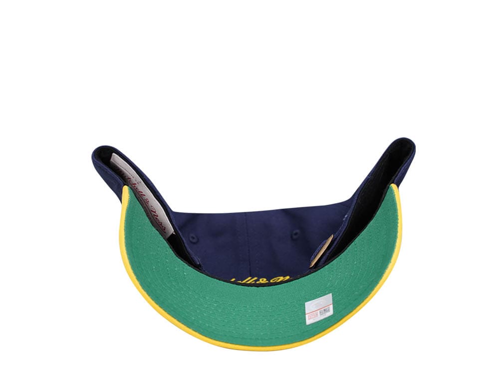 Mitchell & Ness University of Michigan Team Two Tone 2.0 Dad Strapback Casquette