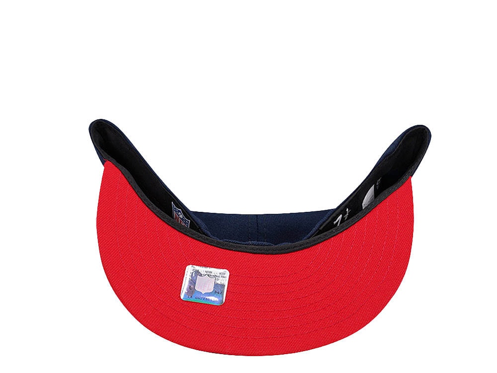 New Era New England Patriots Blue and Red Edition 59Fifty Fitted Casquette