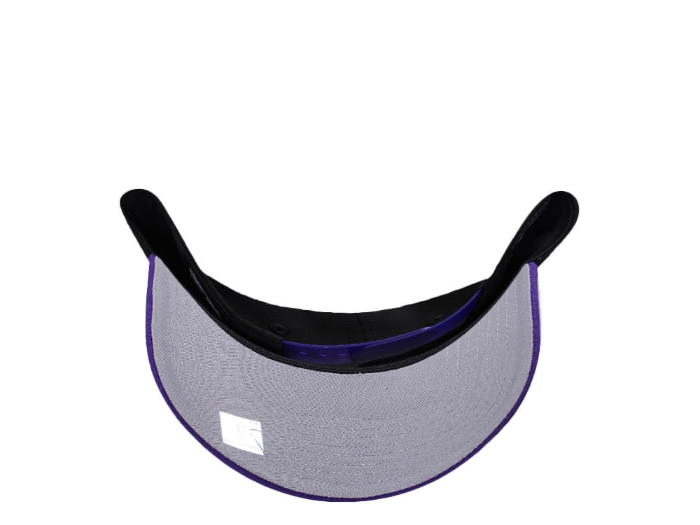 New Era Los Angeles Lakers NBA Finals 2000 Black Two Tone Edition 9Forty A Frame Snapback Casquette