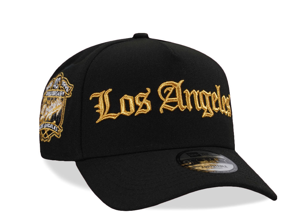 New Era Los Angeles Dodgers 40th Anniversary Metallic Two Tone Edition 9Forty A Frame Snapback Casquette