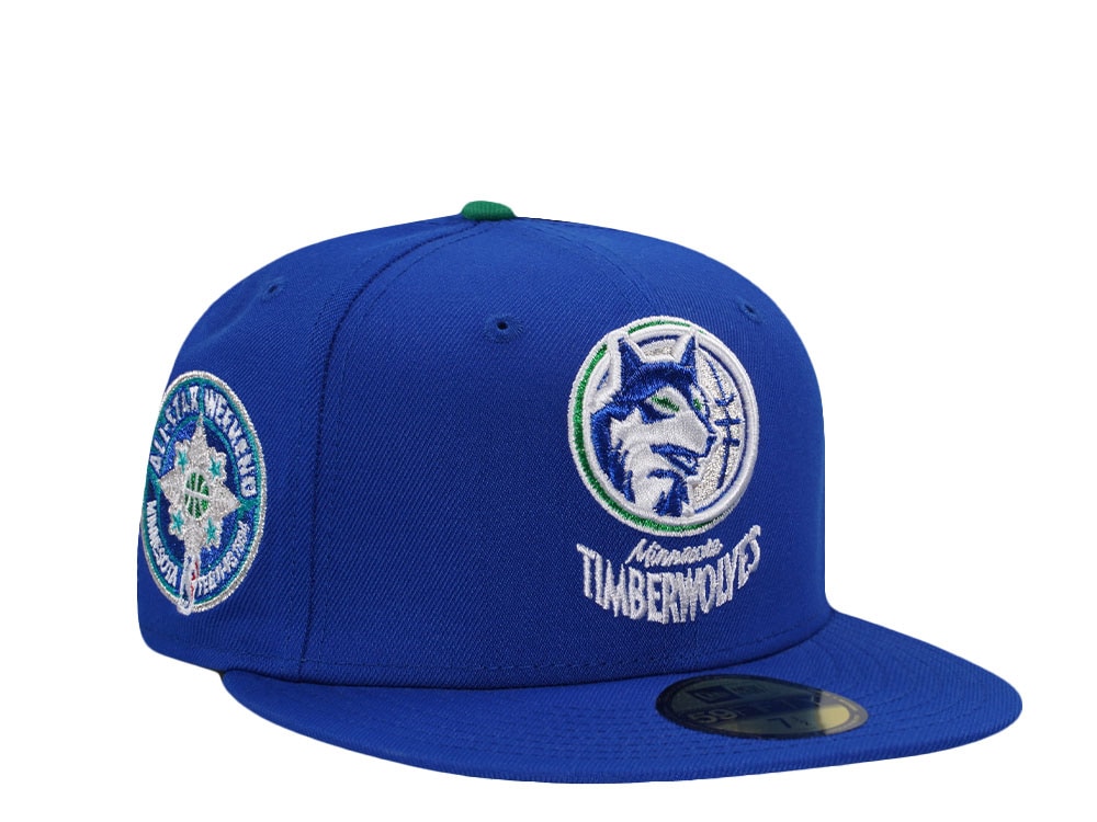 New Era Minnesota Timberwolves All Star Game 1994 Blue Prime Edition 59Fifty Fitted Casquette