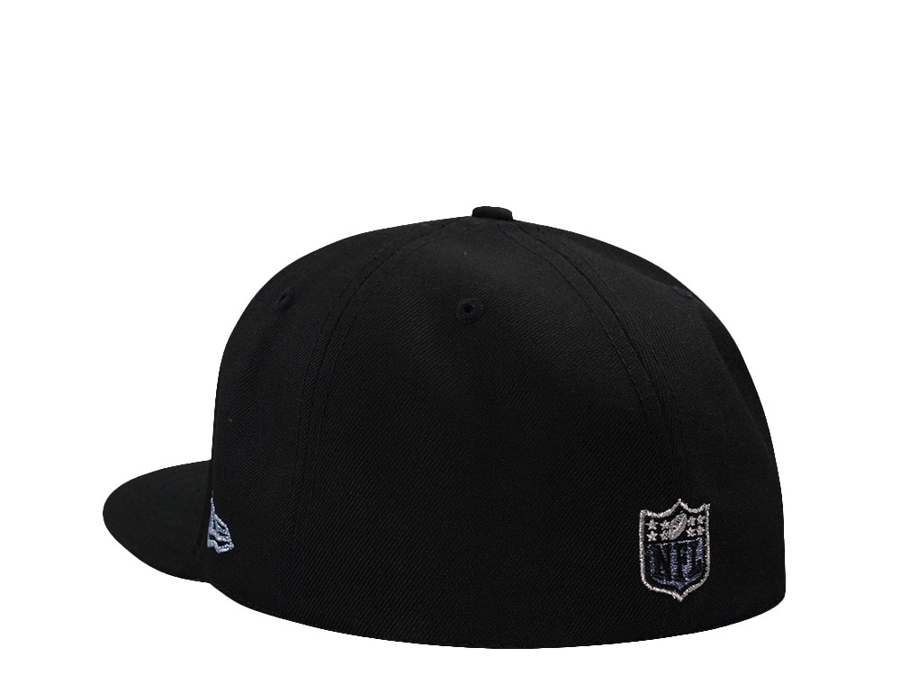 New Era Detroit Lions 60th Anniversary Black Prime Edition 59Fifty Fitted Casquette