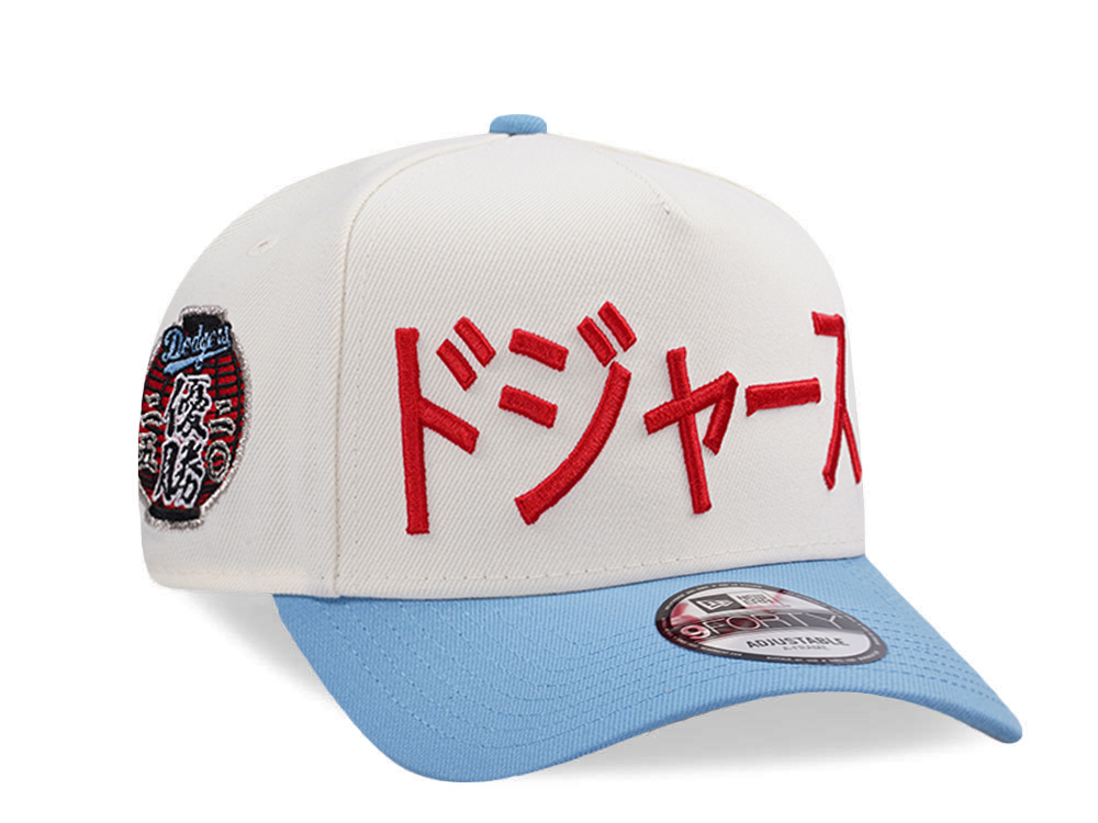 New Era Los Angeles Dodgers World Series 2025 Chrome Two Tone Edition 9Forty A Frame Snapback Casquette