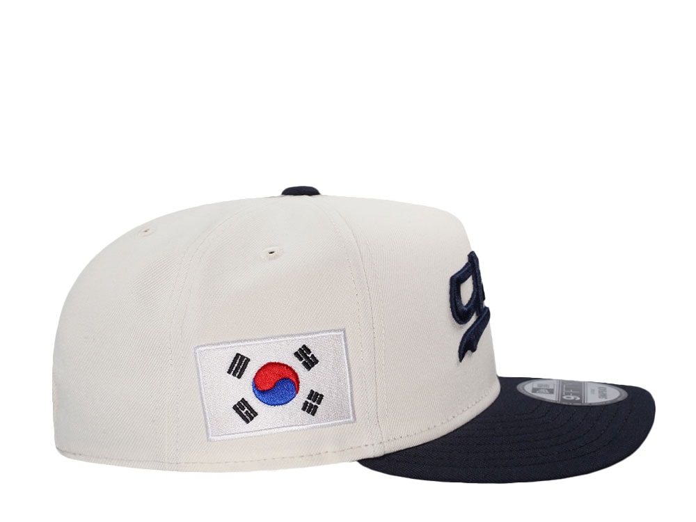 New Era Los Angeles Dodgers Korean Chrome Edition 9Fifty A Frame Snapback Casquette