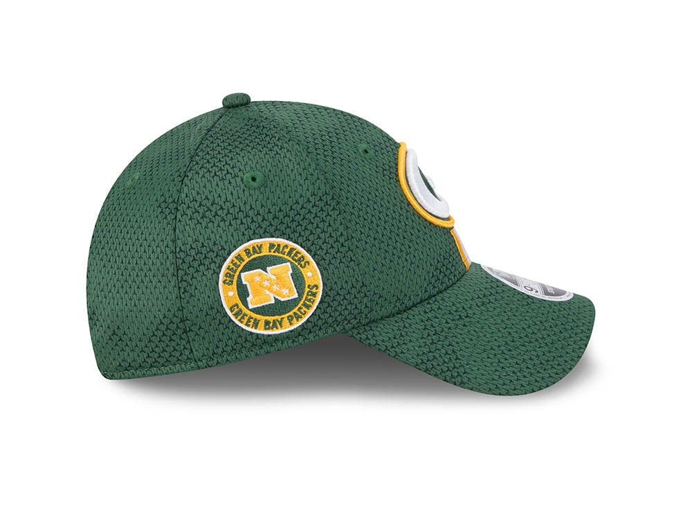 New Era Green Bay Packers Sideline 2024 9Forty Stretch Snapback Casquette