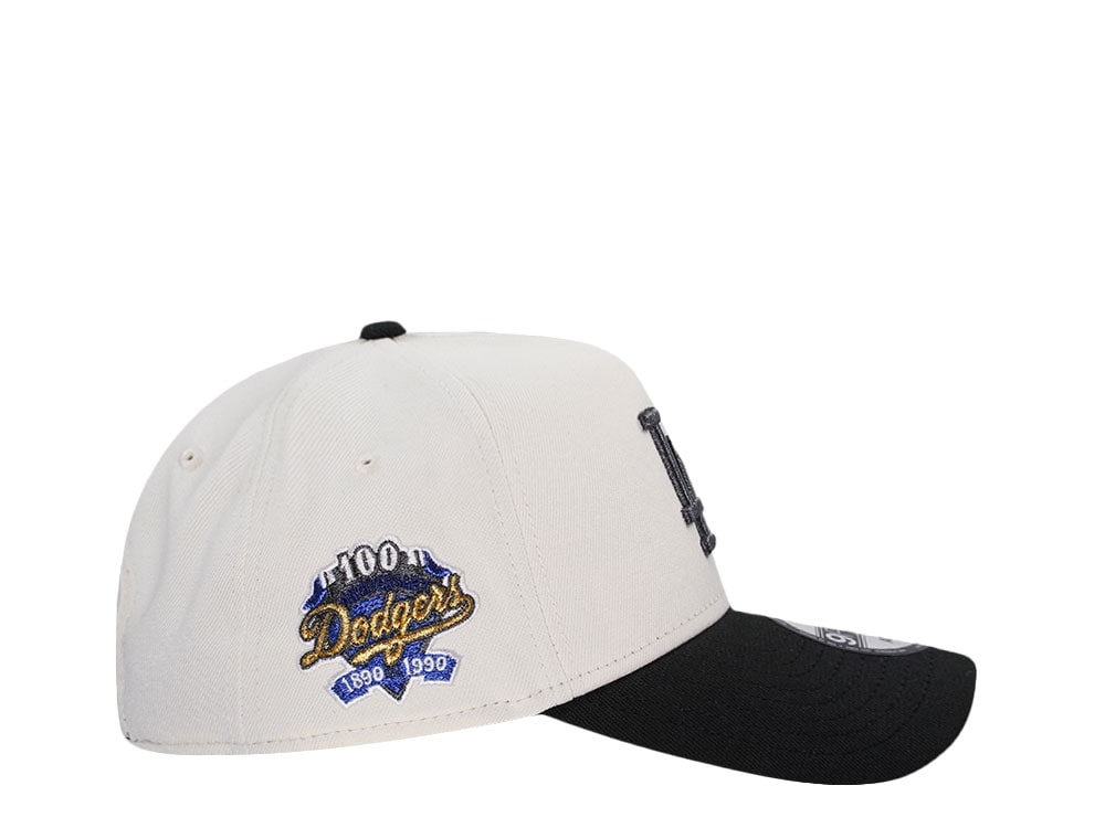New Era Los Angeles Dodgers 100 Anniversary Chrome Two Tone Edition 9Forty A Frame Snapback Casquette