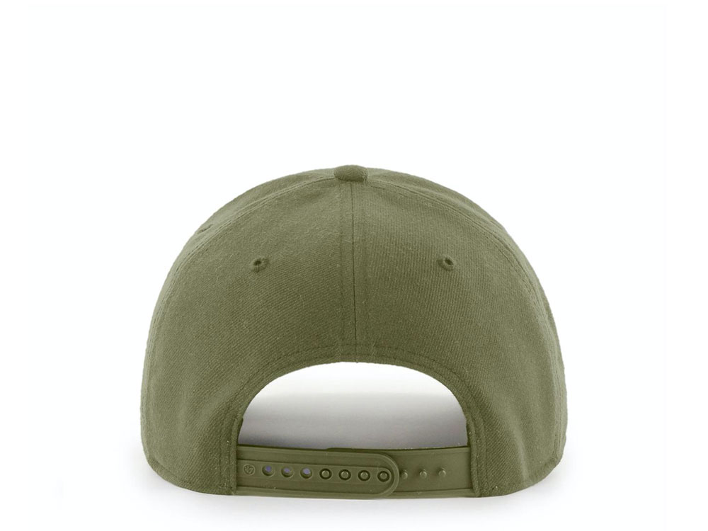 47Brand New York Yankees Cold Zone Classic DP Olive Snapback Casquette