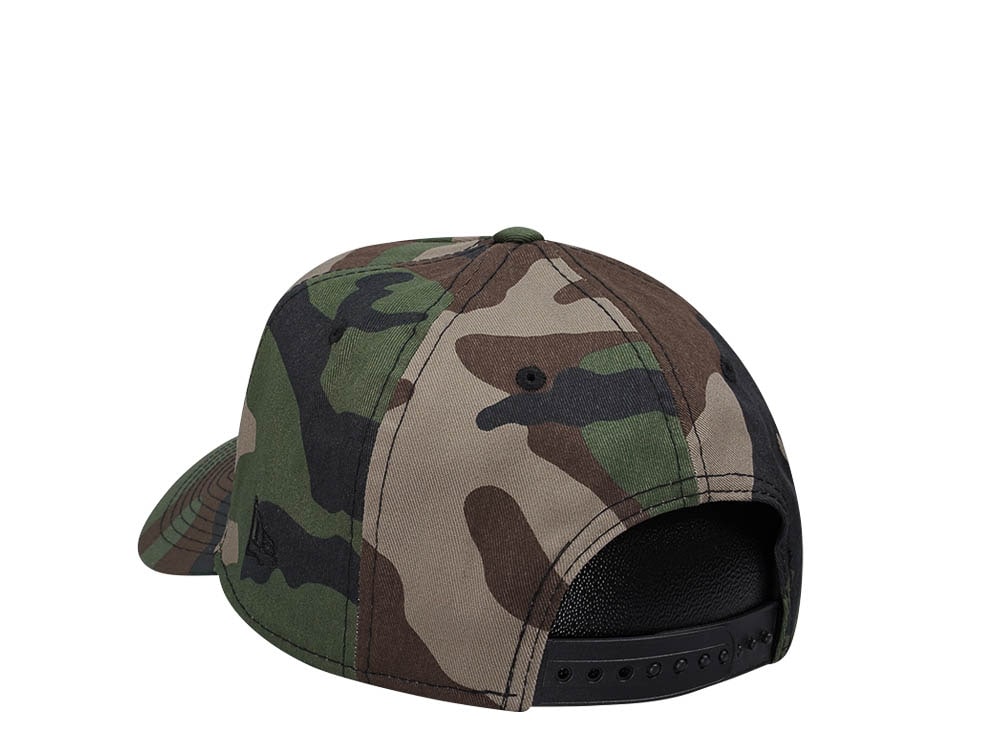 New Era New York Knicks C Dub Camo 9Forty A Frame Snapback Casquette