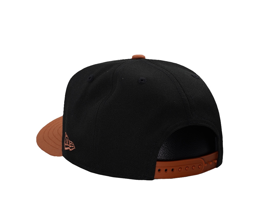 New Era Houston Astros 40th Anniversary Lasso Black Two Tone Edition 9Fifty A Frame Snapback Casquette