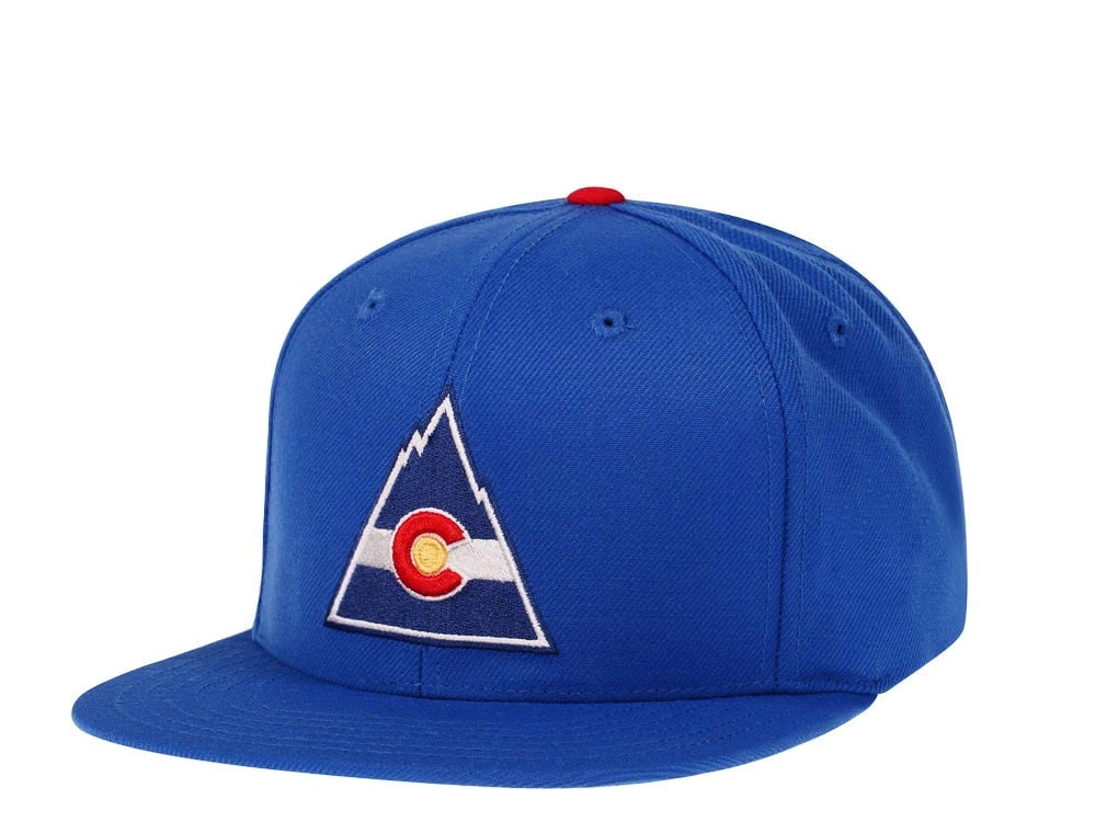 American Needle Colorado Rockies Blue 400 Series Snapback Casquette