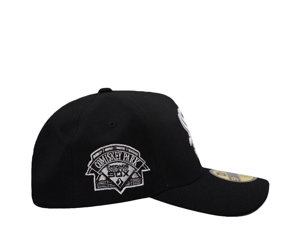 New Era Chicago White Sox Comiskey Park Black Prime Edition 59Forty A Frame Fitted Casquette