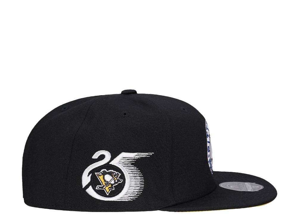 Mitchell & Ness Pittsburgh Penguins 25th Anniversary Vintage Edition Dynasty Fitted Casquette