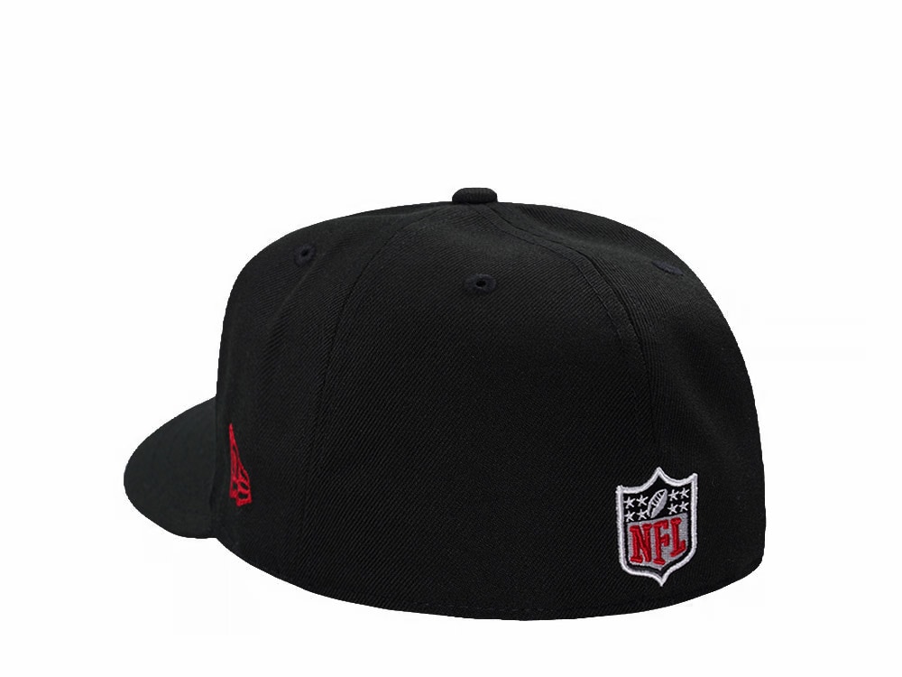 New Era Tampa Bay Buccaneers Black Classic Edition Pre Curved 59Fifty Fitted Casquette