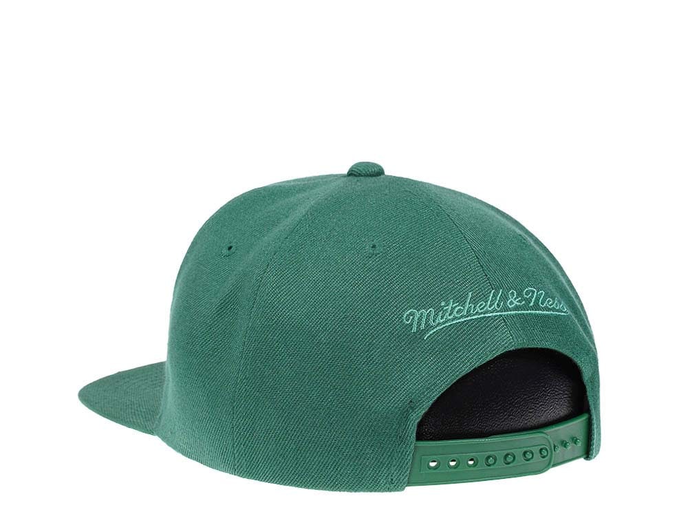 Mitchell & Ness Dallas Mavericks Green Hardwood Classic Snapback Casquette