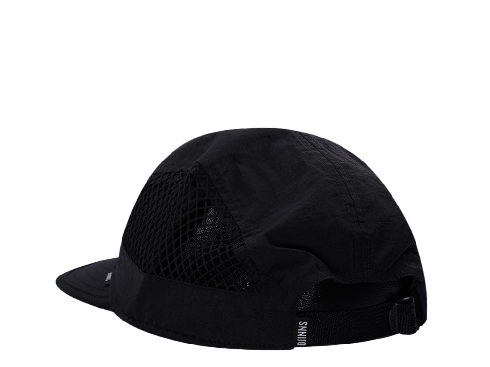 Djinns 5 Panel Black Big Net Mountain Strapback Casquette