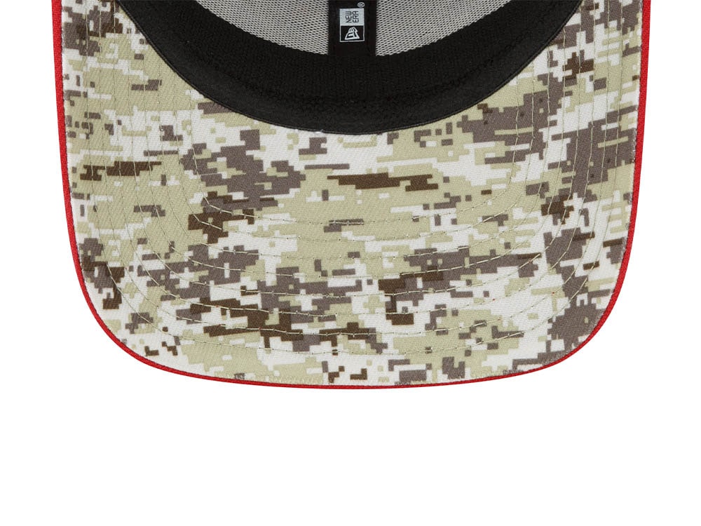 New Era Arizona Cardinals Salute to Service 2022 39Thirty Stretch Casquette