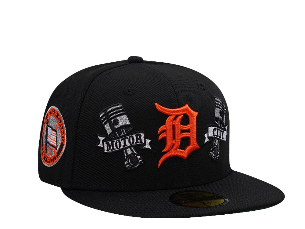New Era Detroit Tigers All Star Game 1971 Motor City Black Prime Edition 59Fifty Fitted Casquette