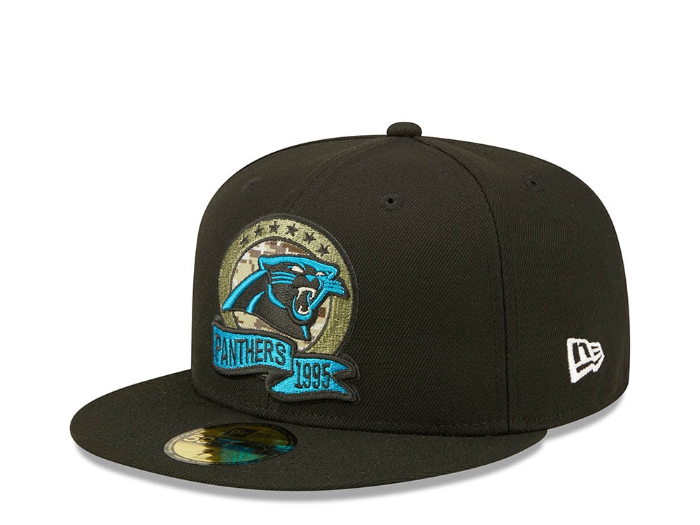 New Era Carolina Panthers Salute to Service 2022 Fitted 59Fifty Casquette