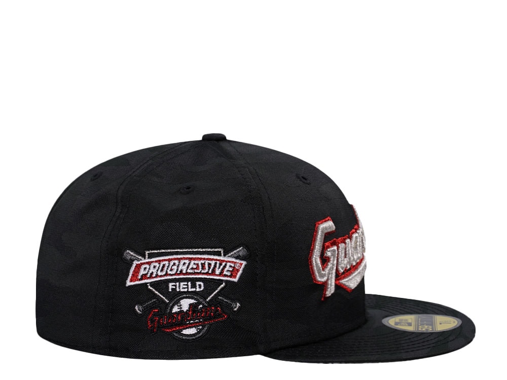 New Era Cleveland Guardians Progressiv Field Midnight Camo Edition 59Fifty Fitted Casquette