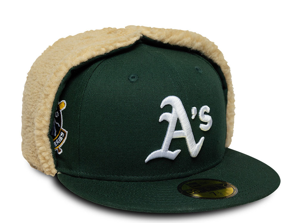 New Era Oakland Athletics World Series 1913 Dark Green Prime Dogear Edition 59Fifty Dogear Fitted Casquette
