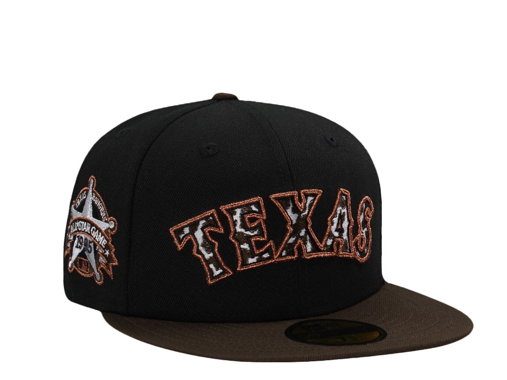 New Era Texas Rangers All Star Game 1995 Walnut Two Tone Edition 59Fifty Fitted Casquette