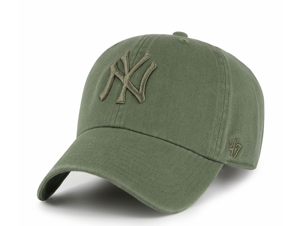 47 Brand New York Yankees Moss Clean Up Strapback Casquette
