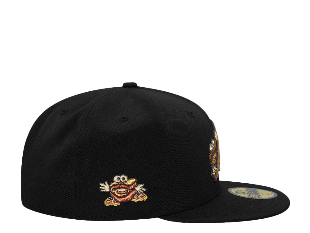New Montgomery Biscuits Black Metallic Prime Edition 59Fifty Fitted Casquette