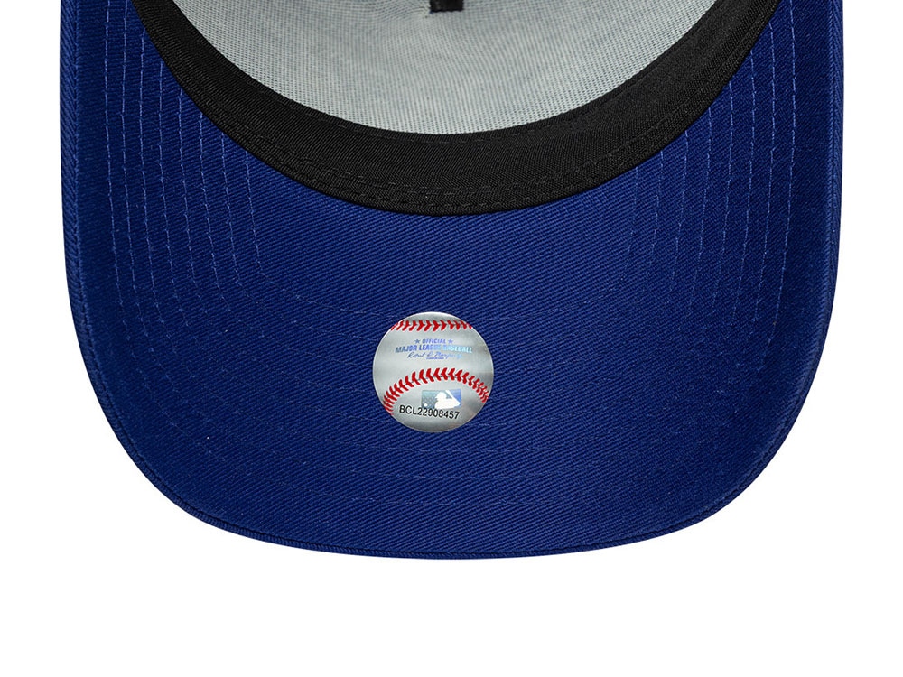 New Era Los Angeles Dodgers Wordmark Blue Prime Edition 9Forty A Frame Trucker Snapback Casquette
