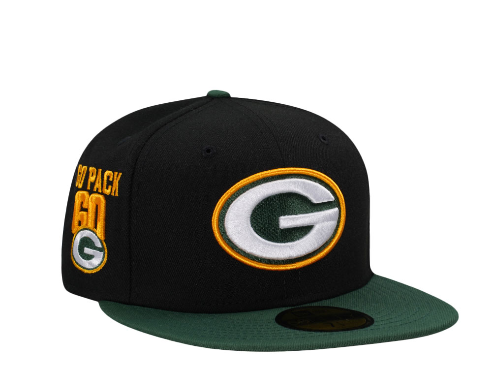 New Era Green Bay Packers Go Pack Go Two Tone Edition 59Fifty Fitted Casquette