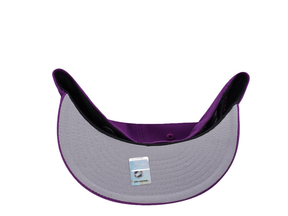 New Era Anaheim Ducks Inaugural Season Purple Prime Edition 59Fifty Fitted Casquette
