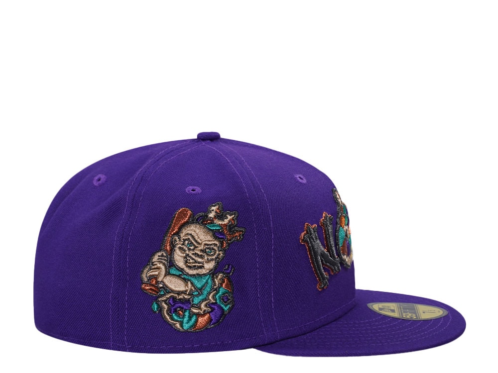 New Era New Orleans Baby Cakes Purple Prime Edition 59Fifty Fitted Casquette