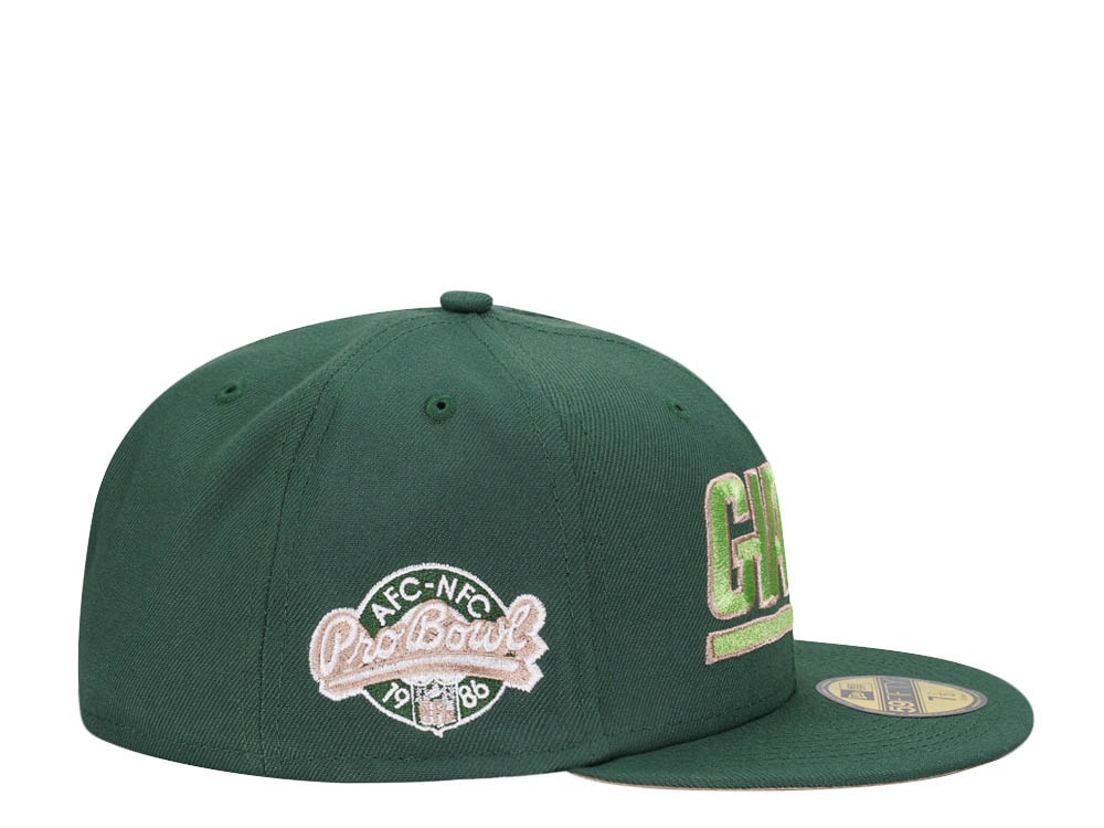New Era New York Giants Pro Bowl 1986 Green Script Edition 59Fifty Fitted Casquette