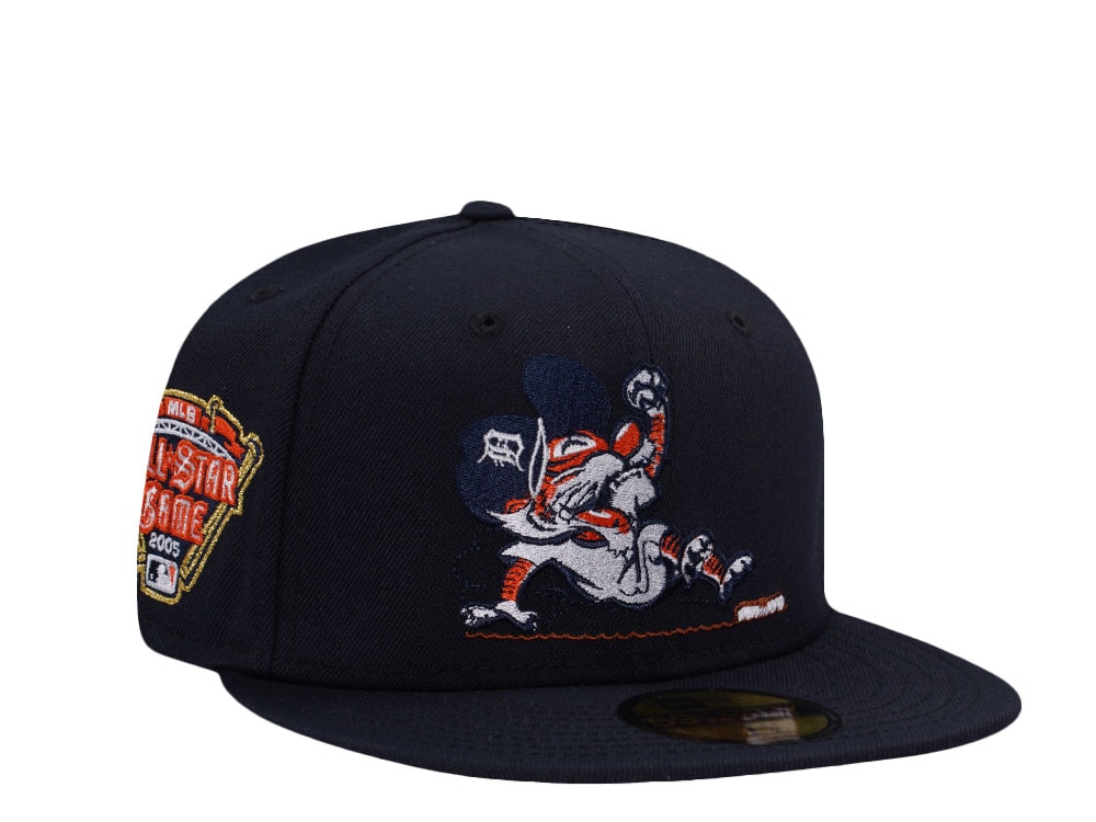 New Era Detroit Tigers All Star Game 2005 Navy Prime Edition 59Fifty Fitted Casquette