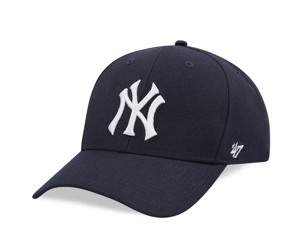 47Brand New York Yankees Navy Ballpark MVP Snapback Casquette