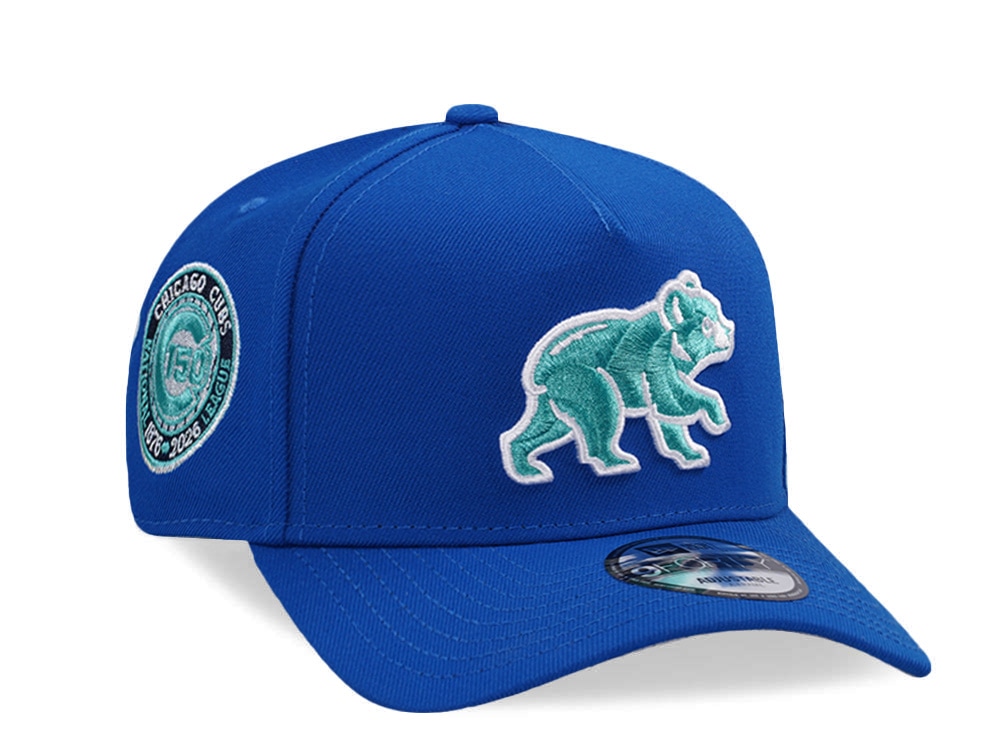 New Era Chicago Cubs 150th Anniversary Cool Breeze Prime Edition 9Forty A Frame Snapback Casquette