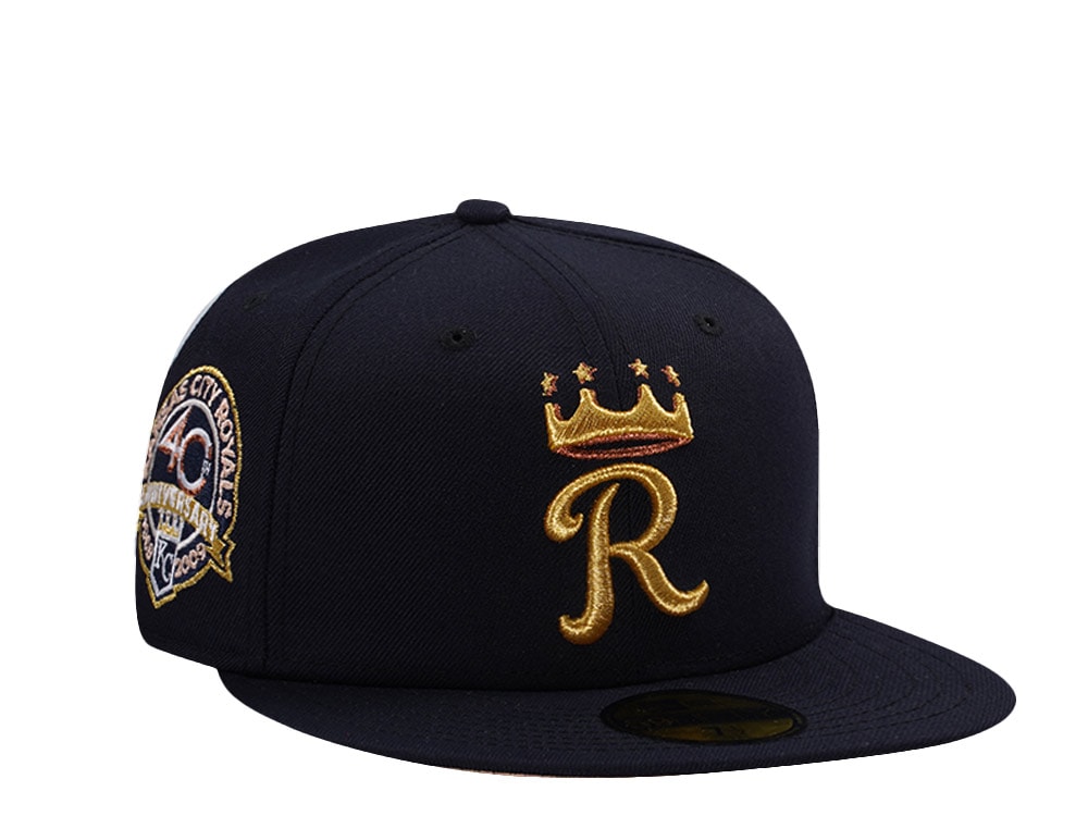 New Era Kansas City Royals 40th Anniversary Navy Prime Edition 59Fifty Fitted Casquette