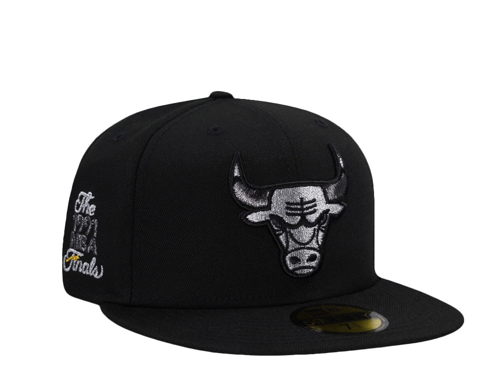 New Era Chicago Bulls NBA Finals 1991 Black Prime Edition 59Fifty Fitted Casquette