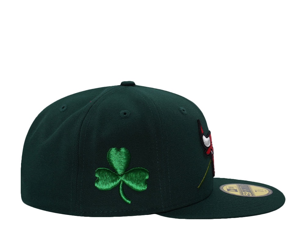 New Era Chicago Bulls Rose Dark Green Prime Edition 59Fifty Fitted Casquette