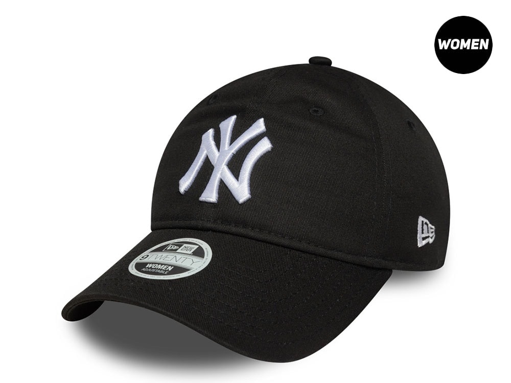 New Era New York Yankees  League Essential Black Womens 9Twenty Strapback Casquette