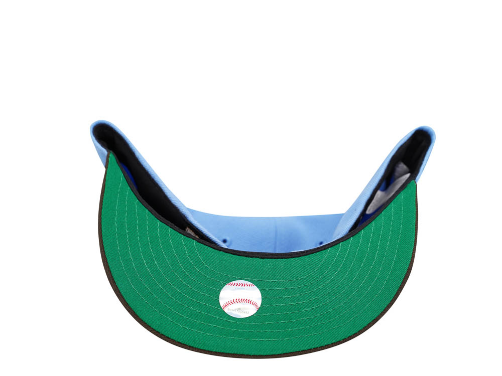 New Era Kansas City Royals 40th Anniversary Powder Blue Throwback Two Tone Edition 59Fifty Fitted Casquette