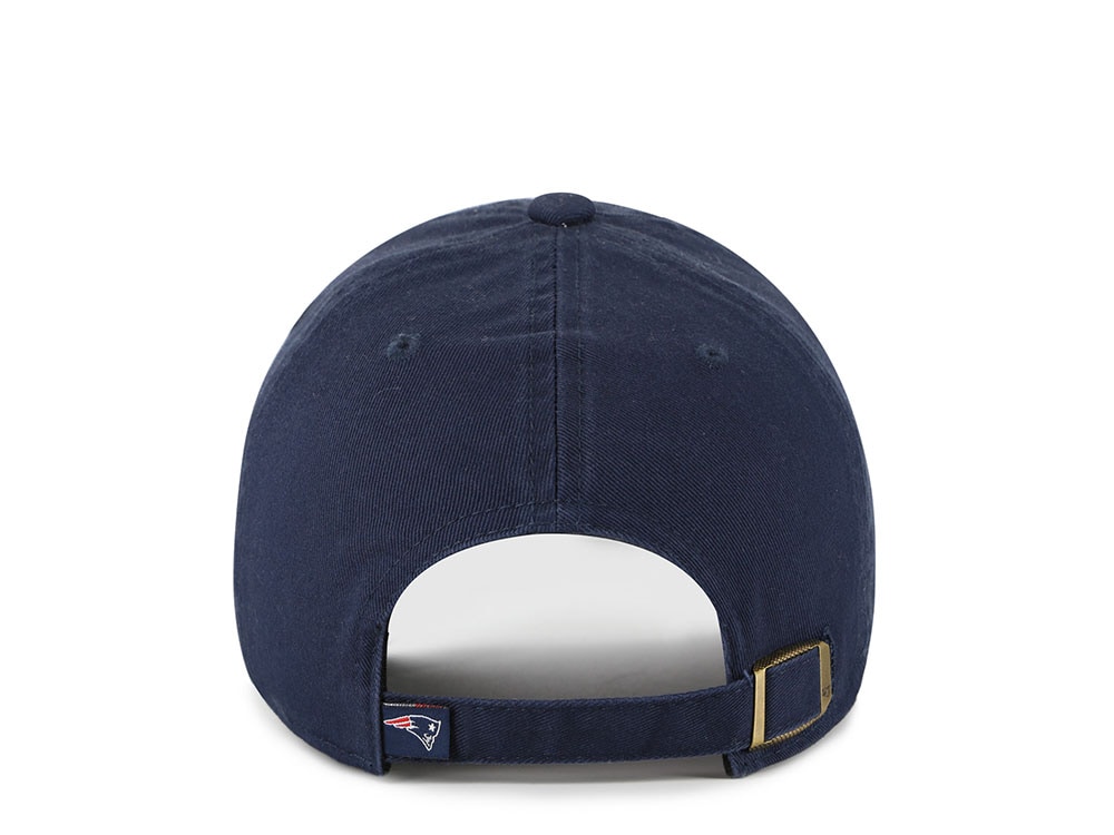 47Brand New England Patriots Navy Classic Edition Clean Up Strapback Casquette