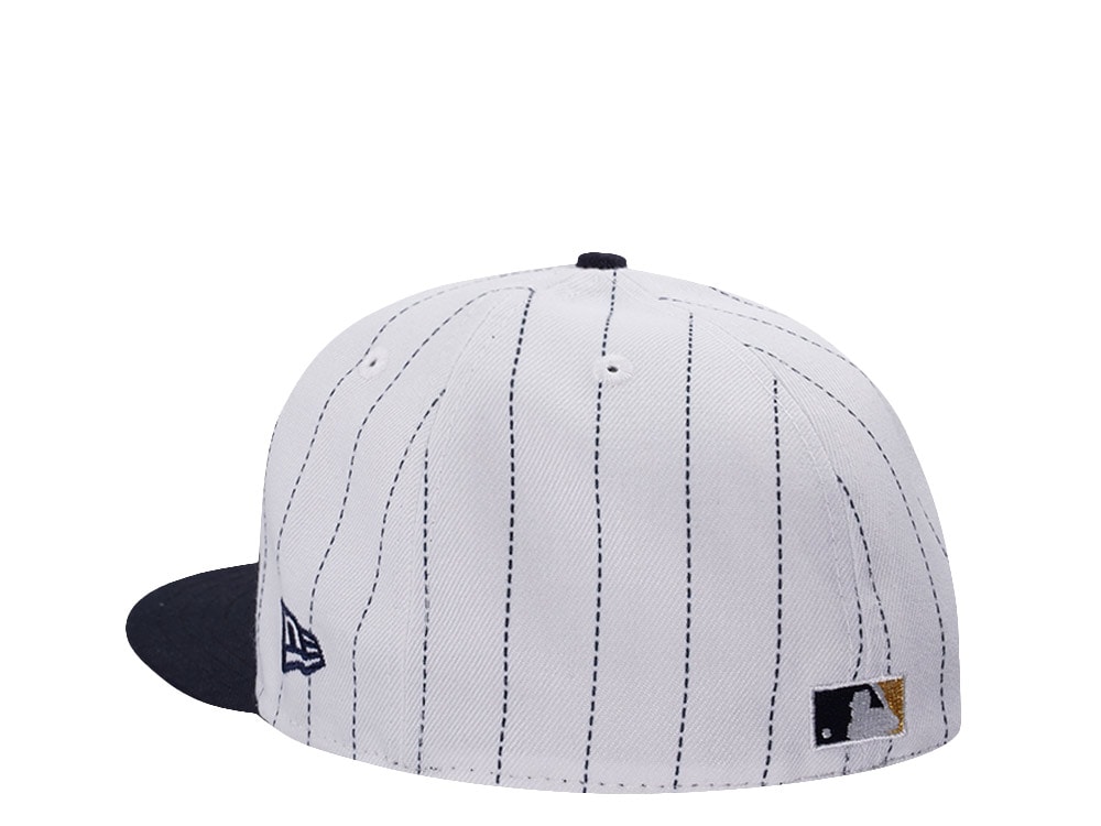 New Era Houston Astros 45th Anniversary Pinstripe Chrome Two Tone Edition 59Fifty Fitted Casquette